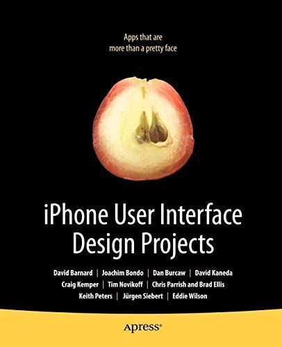 iPhone User Interface Design Projects