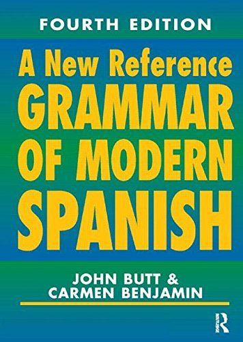 A New Reference Grammar of Modern Spanish