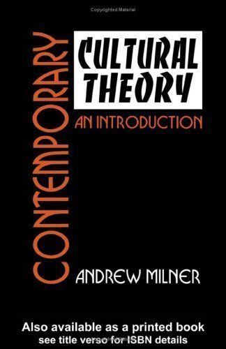 Contemporary Cultural Theory