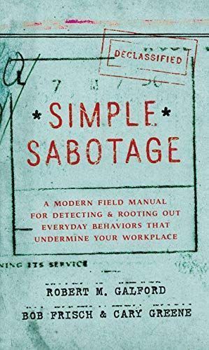 Simple Sabotage