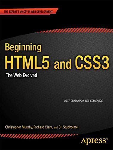 Beginning HTML5 and CSS3