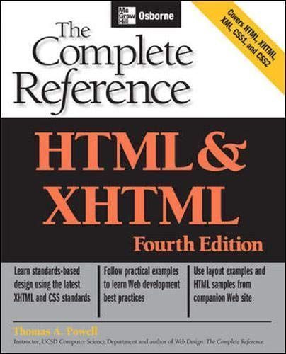 Html & Xhtml:Tcr, 4E