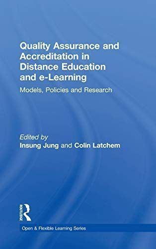 Quality Assurance and Accreditation in Distance Education