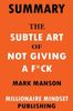 The Subtle Art of Not Giving a F*ck