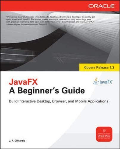 JavaFX A Beginners Guide