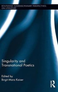 Singularity and Transnational Poetics