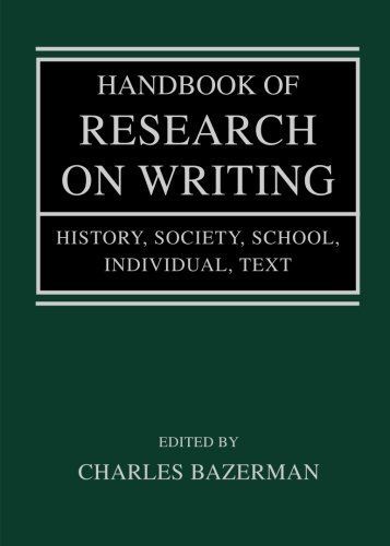 Handbook of Research on Writing