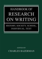 Handbook of Research on Writing