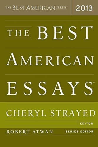 The Best American Essays 2013
