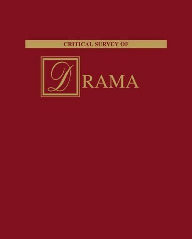 Critical Survey of Drama: Giangiorgio Trissino - Arnold Zweig, Essays