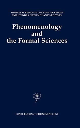 Phenomenology and the Formal Sciences