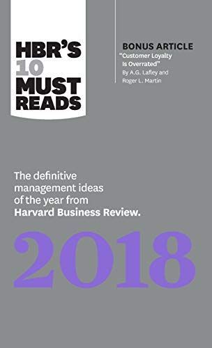 HBR's 10 Must Reads 2018