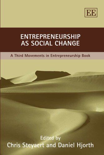 Entrepreneurship As Social Change