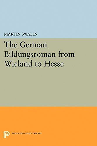 The German Bildungsroman from Wieland to Hesse