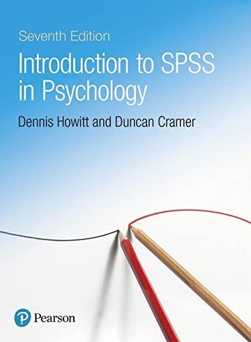 Introduction to SPSS in Psychology