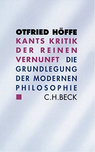 Kant's Critique of Pure Reason