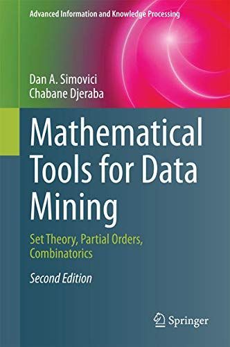 Mathematical Tools for Data Mining