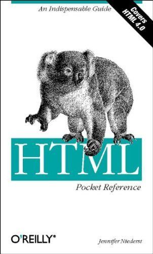 HTML5 Pocket Reference