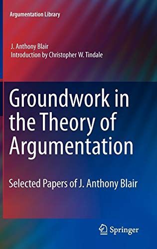 Groundwork in the Theory of Argumentation
