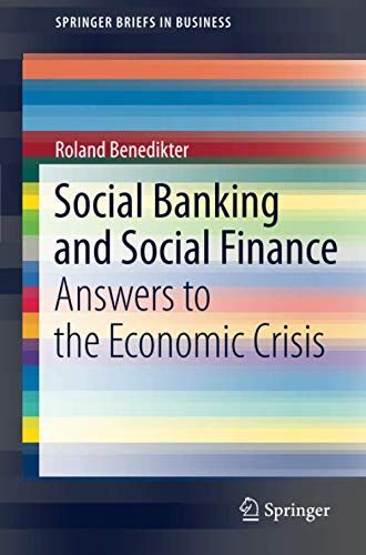 Social Banking and Social Finance