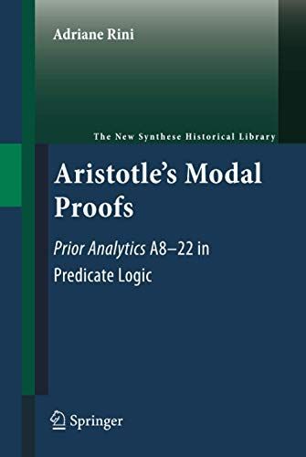 Aristotle's Modal Proofs