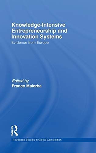 Knowledge Intensive Entrepreneurship and Innovation Systems