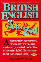 British English from A to Zed