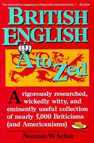 British English from A to Zed