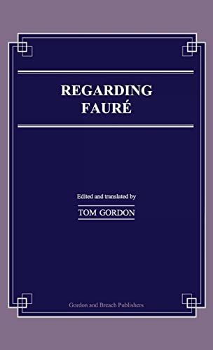 Regarding Faure