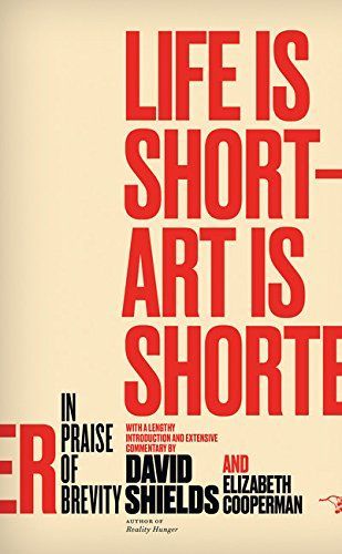 Life Is Short ? Art Is Shorter