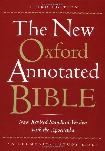 The New Oxford Annotated Bible with Apocrypha