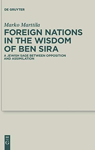 Foreign Nations in the Wisdom of Ben Sira