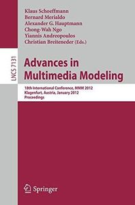 Advances in Multimedia Modeling