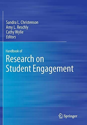 Handbook of Research on Student Engagement