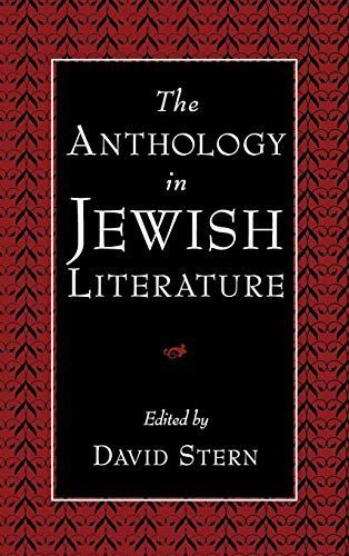 The Anthology in Jewish Literature