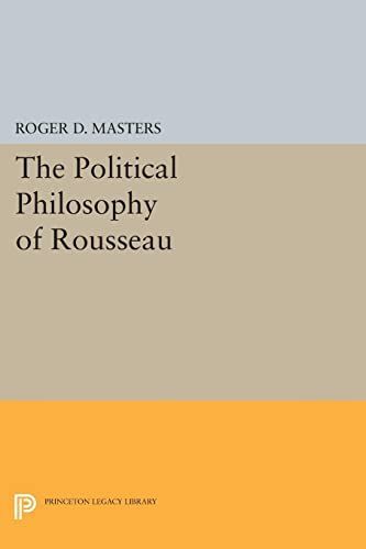 The Political Philosophy of Rousseau