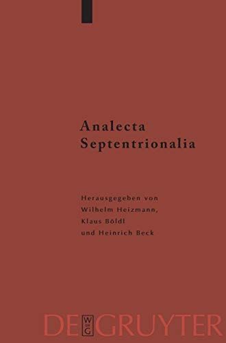 Analecta Septentrionalia