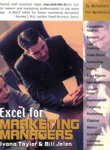 Excel for Marketing Managers