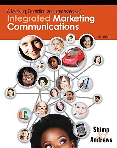 Advertising Promotion and Other Aspects of Integrated Marketing Communications