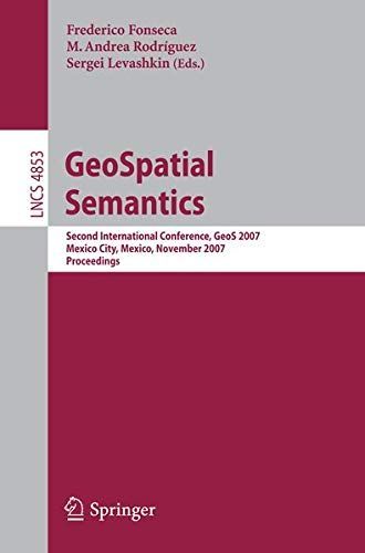 GeoSpatial Semantics