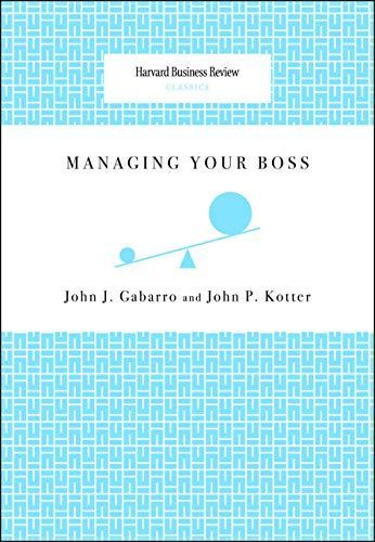 Managing Your Boss