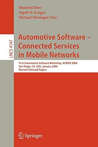 Automotive Software-Connected Services in Mobile Networks