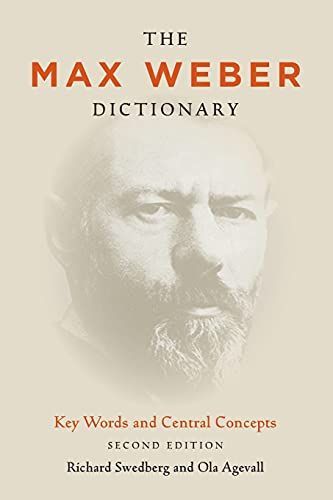 The Max Weber Dictionary