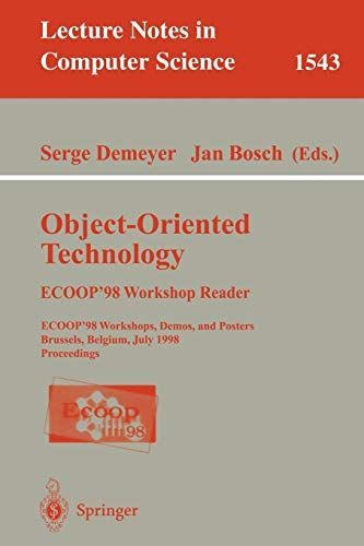 Object-Oriented Technology: ECOOP ’97 Workshop Reader