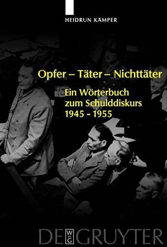 Opfer - Täter - Nichttäter