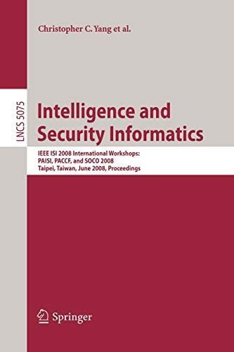 Intelligence and Security Informatics