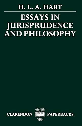 Essays in Jurisprudence and Philosophy