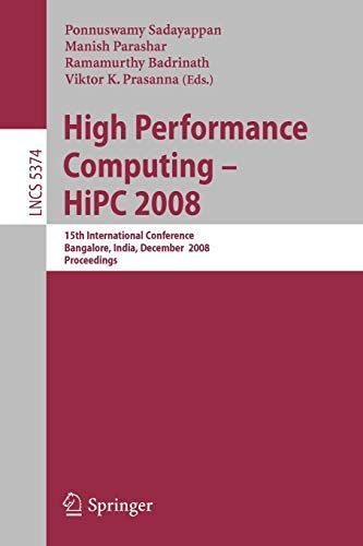 High Performance Computing - HiPC 2008