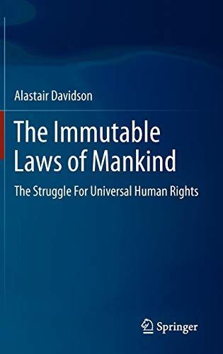 The Immutable Laws of Mankind