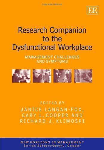 Research Companion to the Dysfunctional Workplace